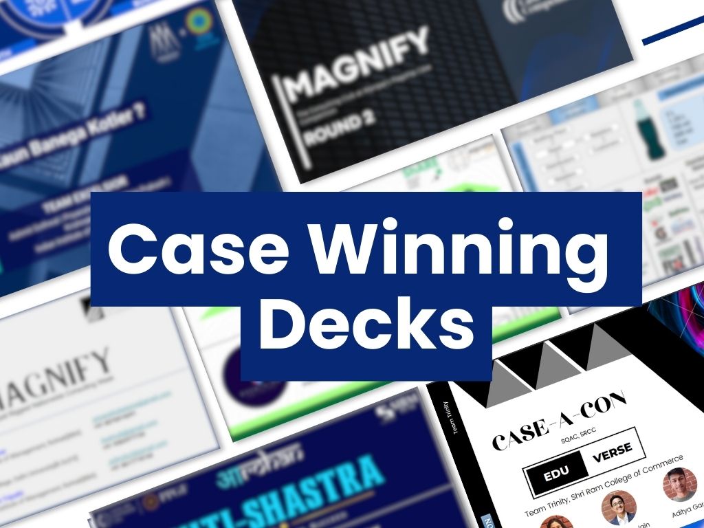 Casebuzz Case competitions Winning Decks