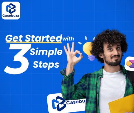 Steps to get started at casebuzz